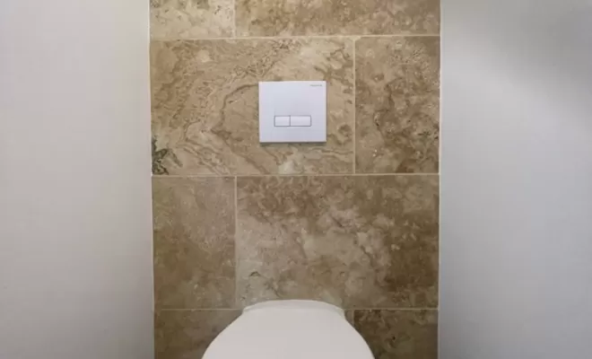 Installation WC suspendu, Gergy, DAUNAS Plomberie