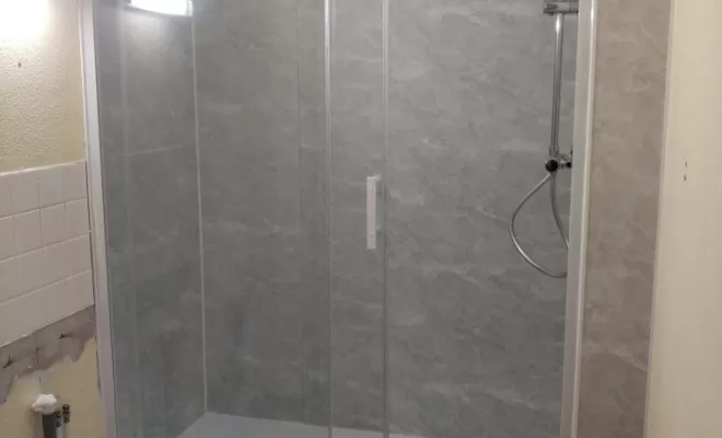 Remplacement d'une baignoire par une douche, Gergy, DAUNAS Plomberie